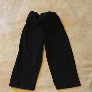 French Toast Black Kids Casual Pants